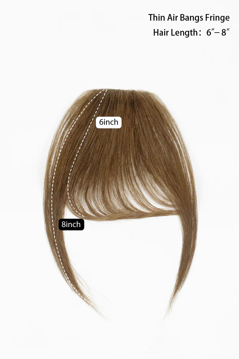 Annie Handmade Human Hair Bangs