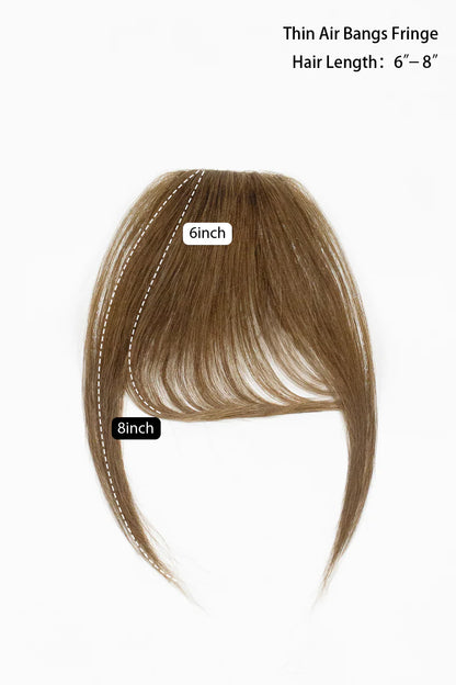Annie Handmade Human Hair Bangs