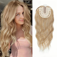 Champagne Blonde with Highlights