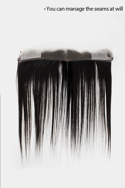 Aurora Hairline Topper: Breathable Lace|Halo Wire|Natural Look Natural Black #1B