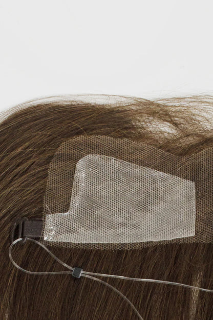 Aurora Hair Hairline Topper: Breathable Lace|Halo Wire|Natural Look Medium Brown #4