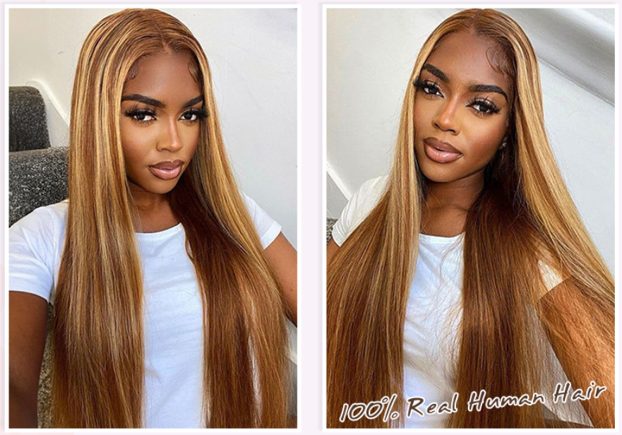 ⚡ Final Hours – Up to 57% Off🌷💥Straight HD Transparent Lace Front Wigs Human Hair